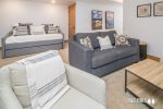 Second Living Area with Sleeper Sofa & Trundle Bed sleeps 4
